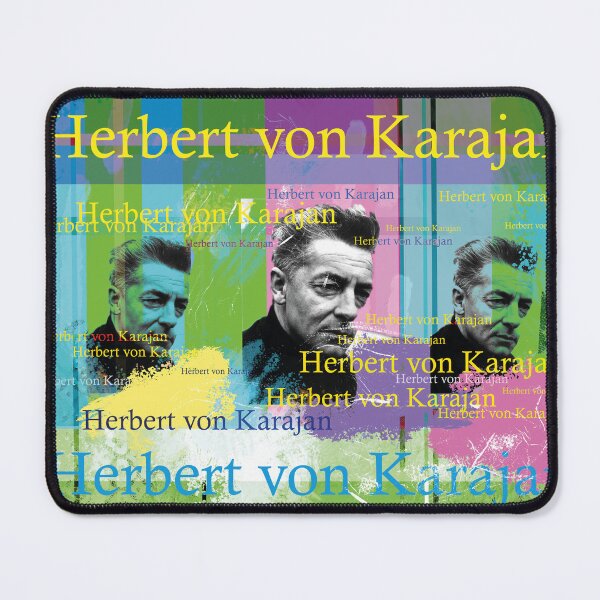 Item preview, Herbert von Karajan Portrait designed and sold by Mauswohn.
