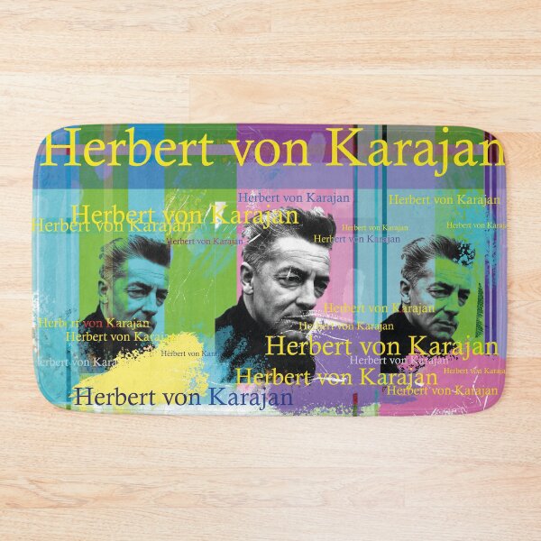 Item preview, Herbert von Karajan Portrait designed and sold by Mauswohn.