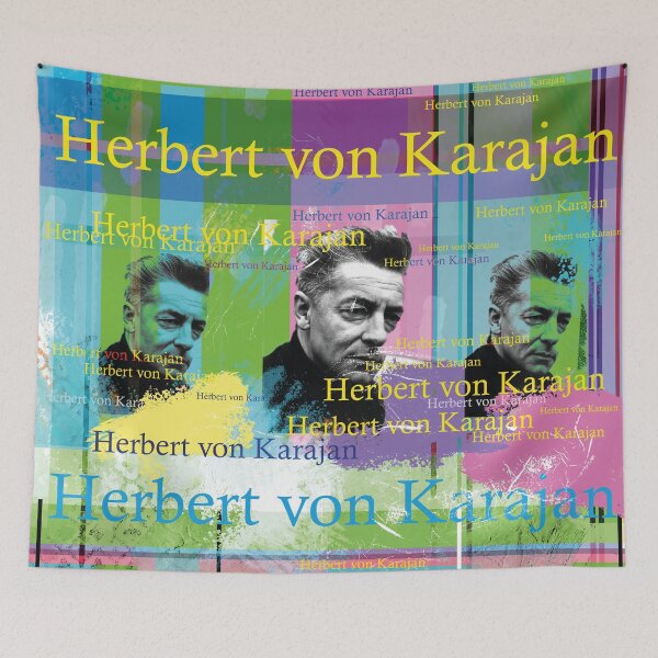 Item preview, Herbert von Karajan Portrait designed and sold by Mauswohn.