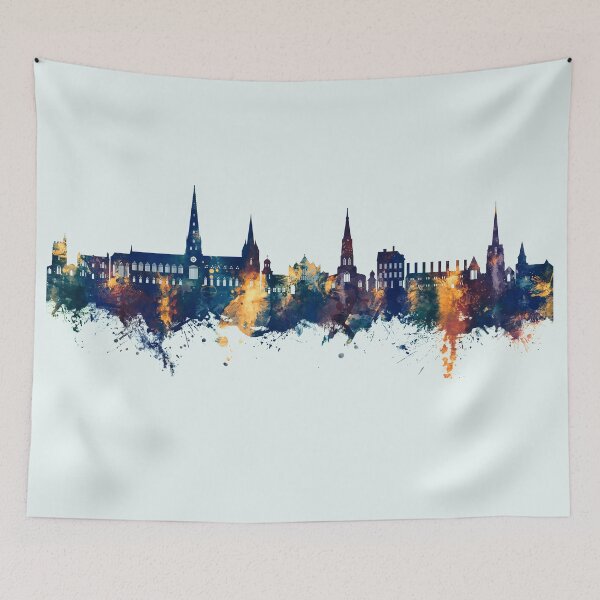 Item preview, Lichfield England Skyline designed and sold by ArtPrints.