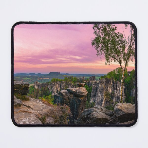 Item preview, View on Bastei bridge during sunset designed and sold by raphotography88.