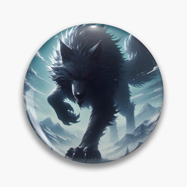 Item preview, Fenrir The Giant Nordic Wolf designed and sold by GalleryBrisArt.
