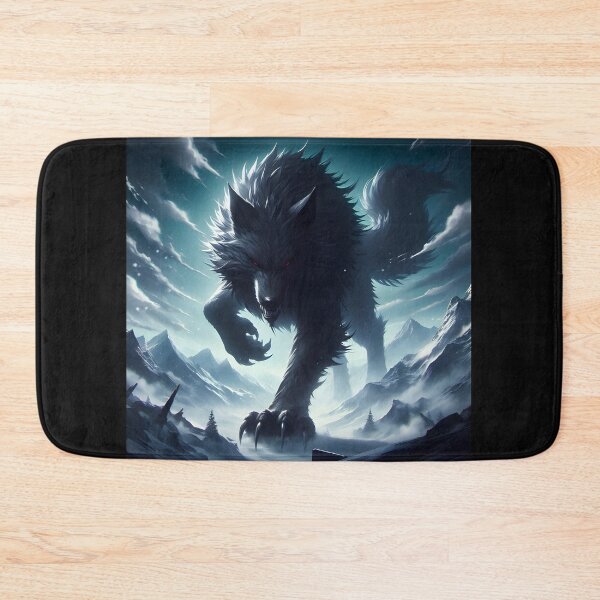 Item preview, Fenrir The Giant Nordic Wolf designed and sold by GalleryBrisArt.