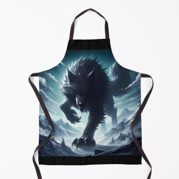 Item preview, Fenrir The Giant Nordic Wolf designed and sold by GalleryBrisArt.