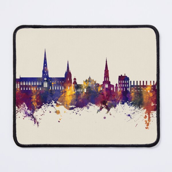 Item preview, Lichfield England Skyline designed and sold by ArtPrints.