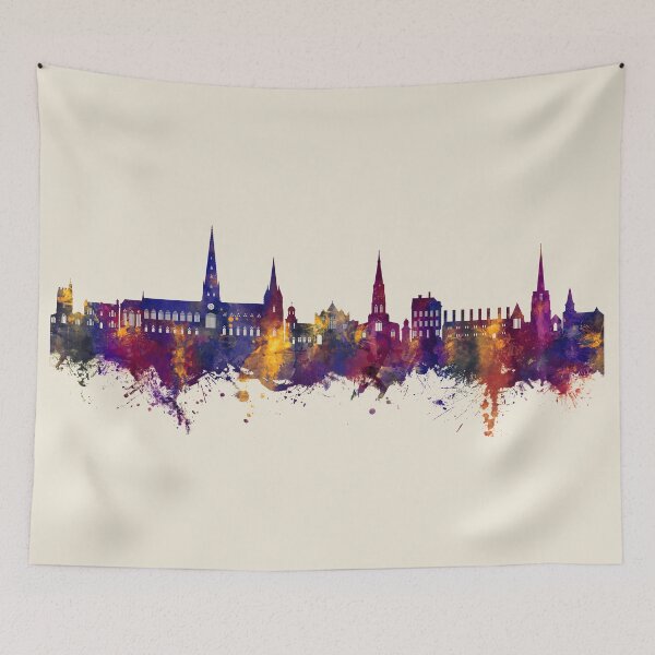 Item preview, Lichfield England Skyline designed and sold by ArtPrints.