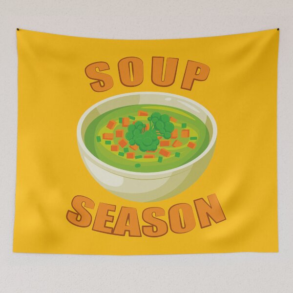 Item preview, Broccoli soup season designed and sold by Art-of-Rory.