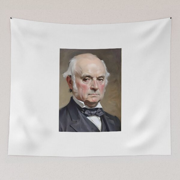 Item preview, Portrait Of John Quincy Adams - U.S. Presidents Series designed and sold by Oldetimemercan.