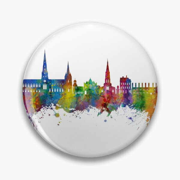 Item preview, Lichfield England Skyline designed and sold by ArtPrints.