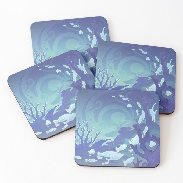 Item preview, Sangonomiya Kokomi Namecard | Genshin Impact designed and sold by Verthalies.