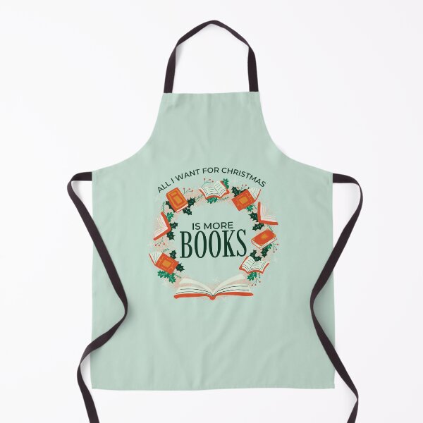 Item preview, Bookish Christmas Wreath designed and sold by RedRubi.