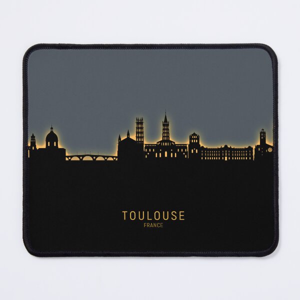 Item preview, Toulouse France Skyline designed and sold by ArtPrints.