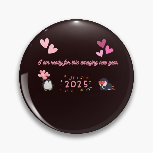 Item preview, I am ready for an amazing 2025 designed and sold by I vizi di Bob.