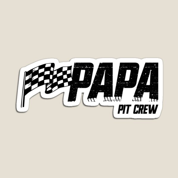 Item preview, Pit Crew Papa Race Birthday Matching Family Racing Papa Gear designed and sold by DynamicDesign.
