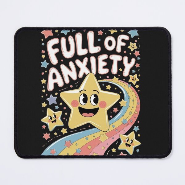 Item preview, Mental Health Awareness Full of Anxiety Kawaii Pastel Goth designed and sold by SztylishDesigns.