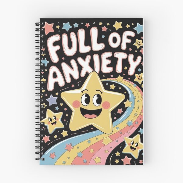 Item preview, Mental Health Awareness Full of Anxiety Kawaii Pastel Goth designed and sold by SztylishDesigns.