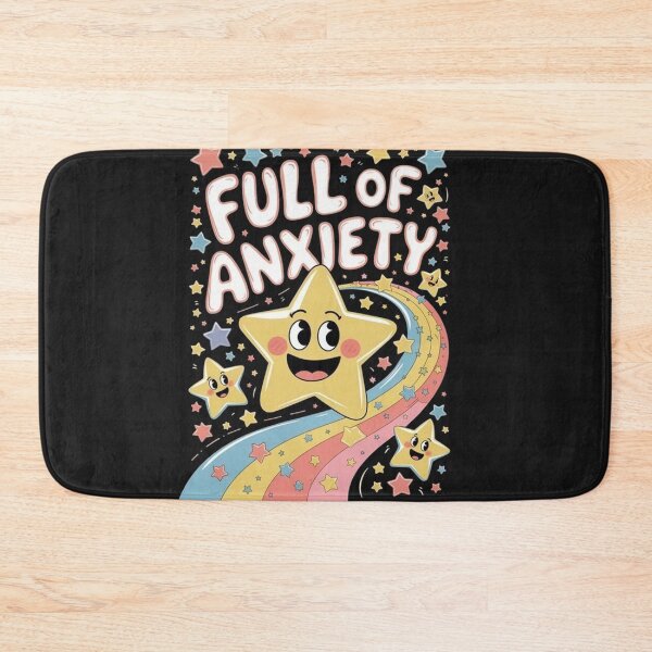 Item preview, Mental Health Awareness Full of Anxiety Kawaii Pastel Goth designed and sold by SztylishDesigns.