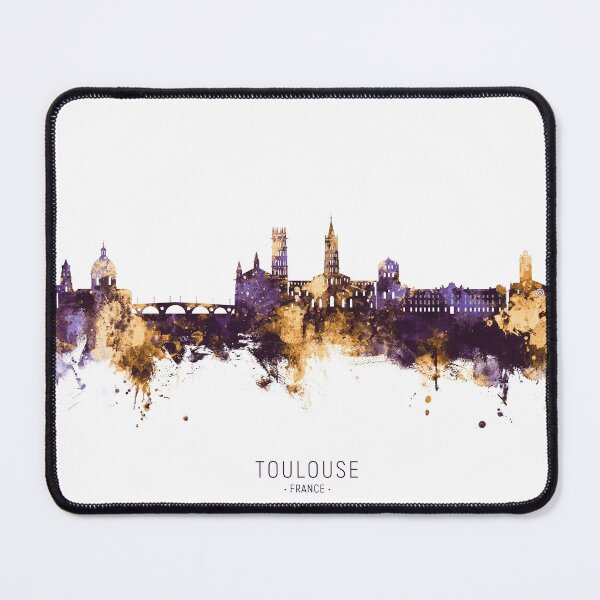 Item preview, Toulouse France Skyline designed and sold by ArtPrints.