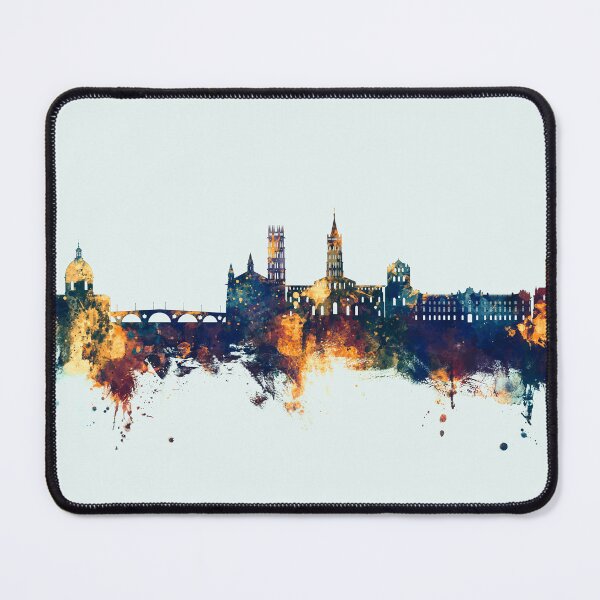 Item preview, Toulouse France Skyline designed and sold by ArtPrints.