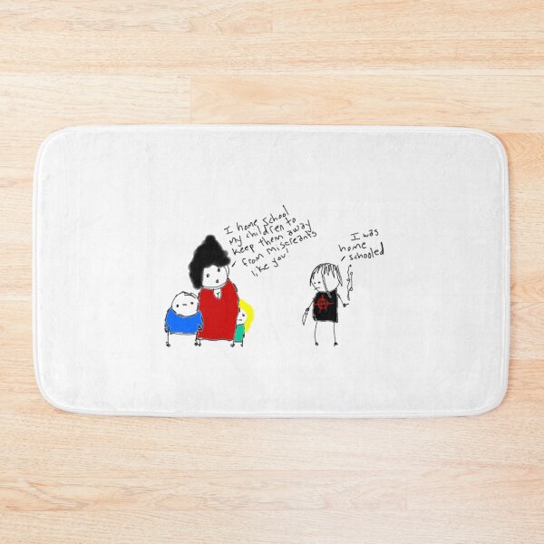 Item preview, Homeschooled & Unleashed – For the Little Rebel in Every Room! designed and sold by Ignorant-Artist.