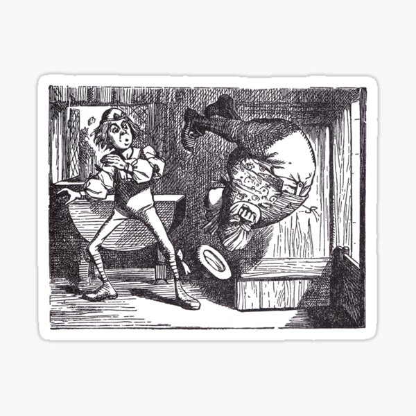 Father William: Somersault Sticker