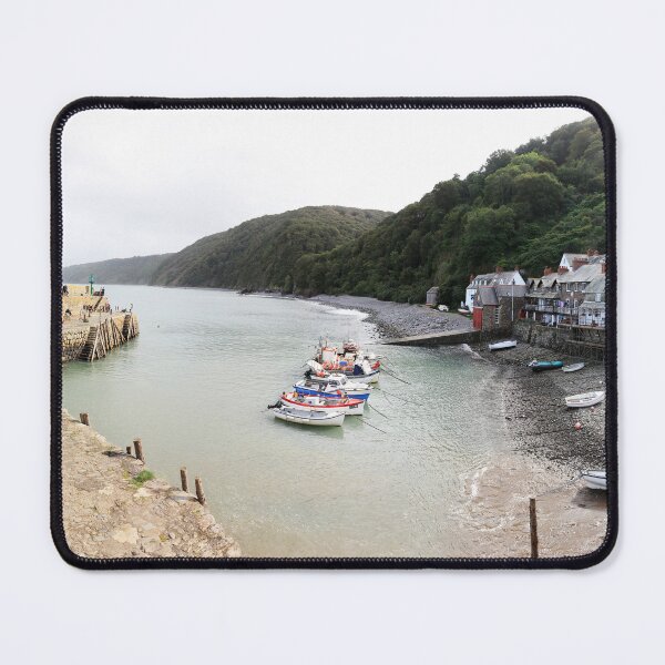 Item preview, Clovelly Fishing Boats Panorama, North Devon, England designed and sold by Paul Thompson Photography.