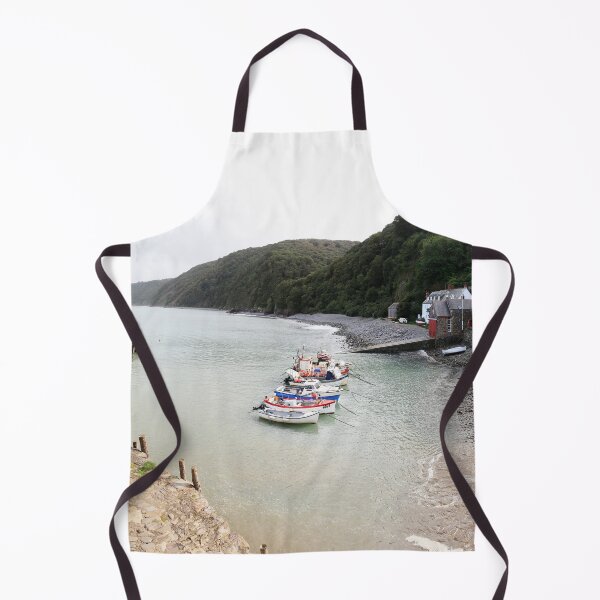 Item preview, Clovelly Fishing Boats Panorama, North Devon, England designed and sold by Paul Thompson Photography.