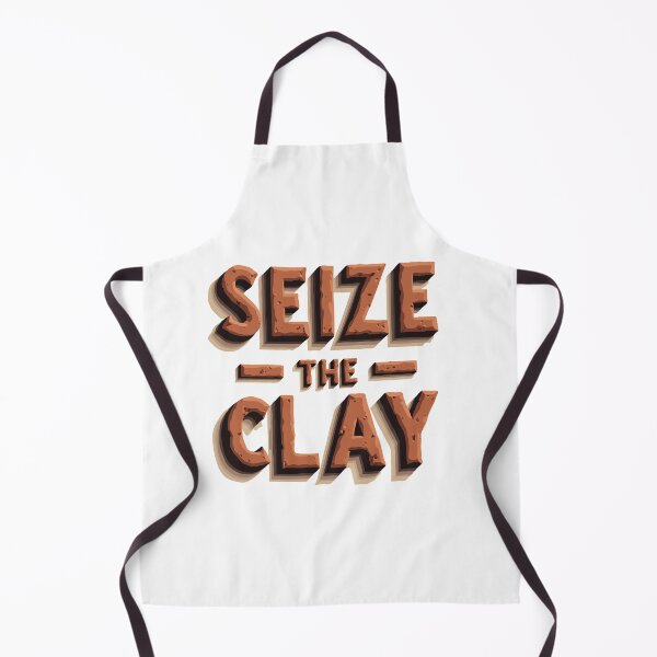 Item preview, Seize The Clay - Funny Pottery Humor Pun designed and sold by TeesYouWant.