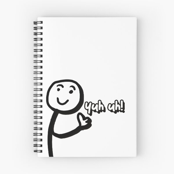 Item preview, Yuh uh! stickman meme designed and sold by SleekVisuals.