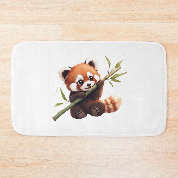 Item preview, red panda eating designed and sold by MystiS.