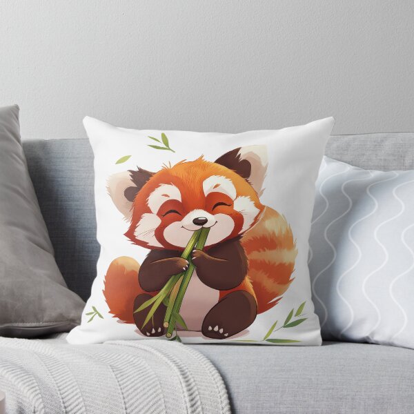Item preview, red panda eating designed and sold by MystiS.