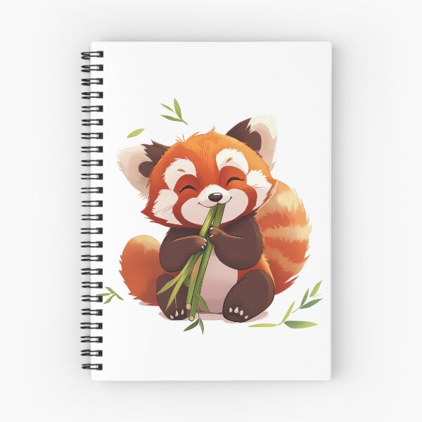 Item preview, red panda eating designed and sold by MystiS.