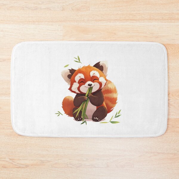 Item preview, red panda eating designed and sold by MystiS.