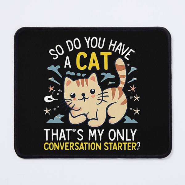 Item preview, Cute Cat Design - Conversation Starter for Cat Lovers designed and sold by love3617.