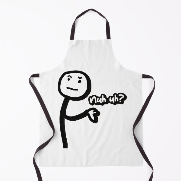 Item preview, Nuh uh? stickman meme designed and sold by SleekVisuals.