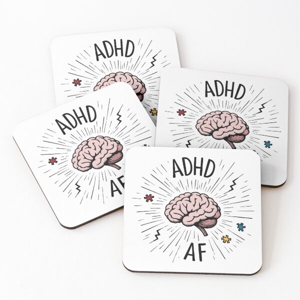 Item preview, ADHD AF designed and sold by EvasDreams.