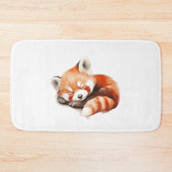Item preview, red panda sleeping  designed and sold by MystiS.
