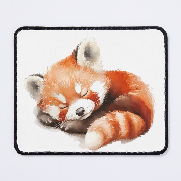 Item preview, red panda sleeping designed and sold by MystiS.