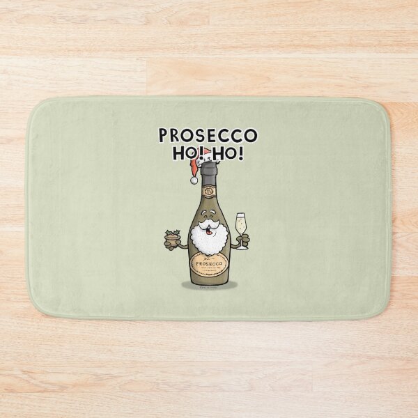 Item preview, Prosecco Santa Christmas Pun  designed and sold by carlbatterbee.