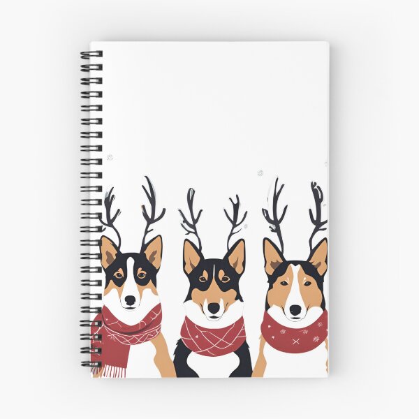 Item preview, Festive Smooth Collie – Christmas Pattern designed and sold by GoodyPaws.