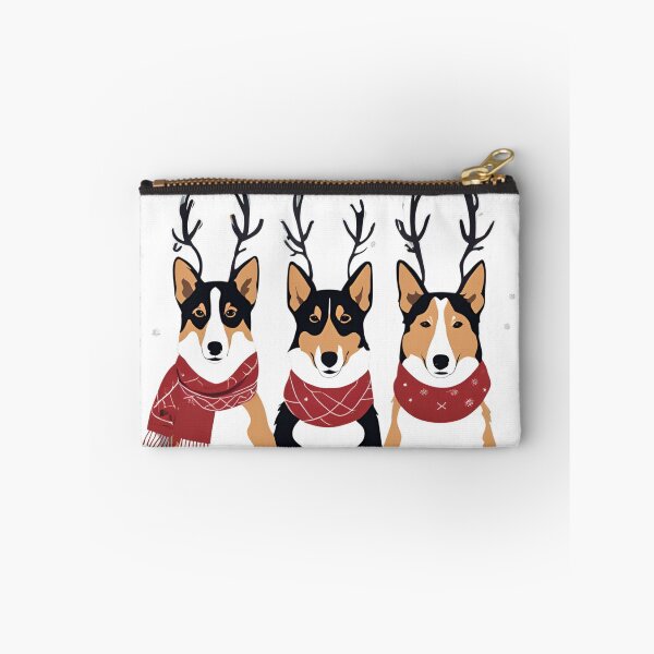Item preview, Festive Smooth Collie – Christmas Pattern designed and sold by GoodyPaws.