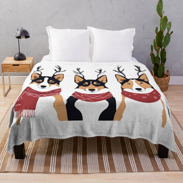 Item preview, Festive Smooth Collie – Christmas Pattern designed and sold by GoodyPaws.