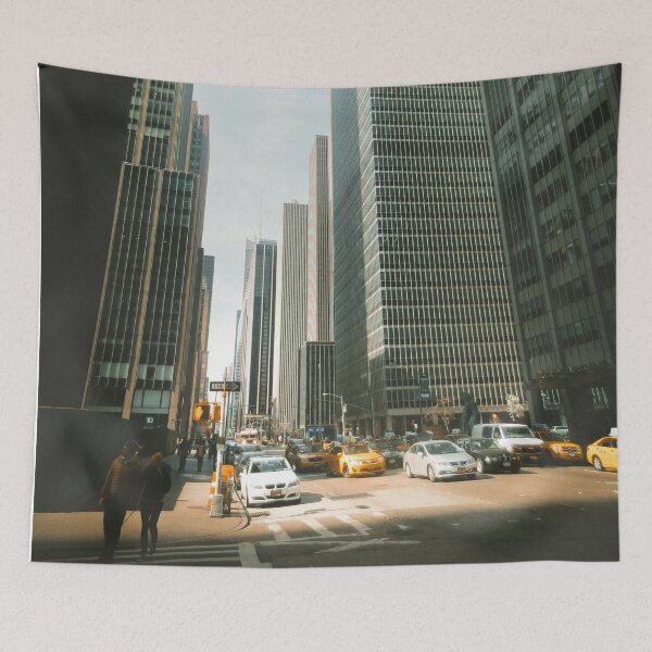 Item preview, Sunlit New York City Skyline with Skyscrapers designed and sold by asun5.