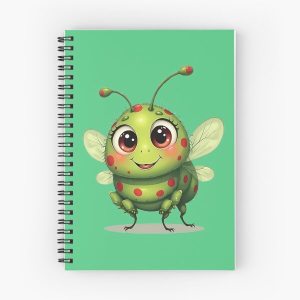 Item preview, Happy Little Bug Illustration designed and sold by Casanova7000.