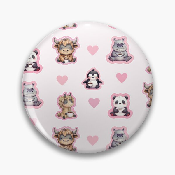 Item preview, Cute Animals Relaxing in Yoga Pose Drinking Tea designed and sold by CreatedbyKandJ.