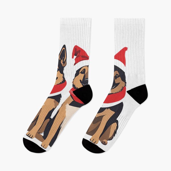 Item preview, Festive German Shepherd – Christmas Pattern designed and sold by GoodyPaws.