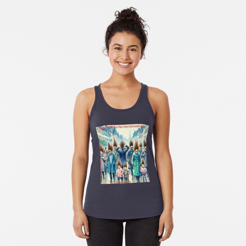 Item preview, Racerback Tank Top designed and sold by ltcartoons.