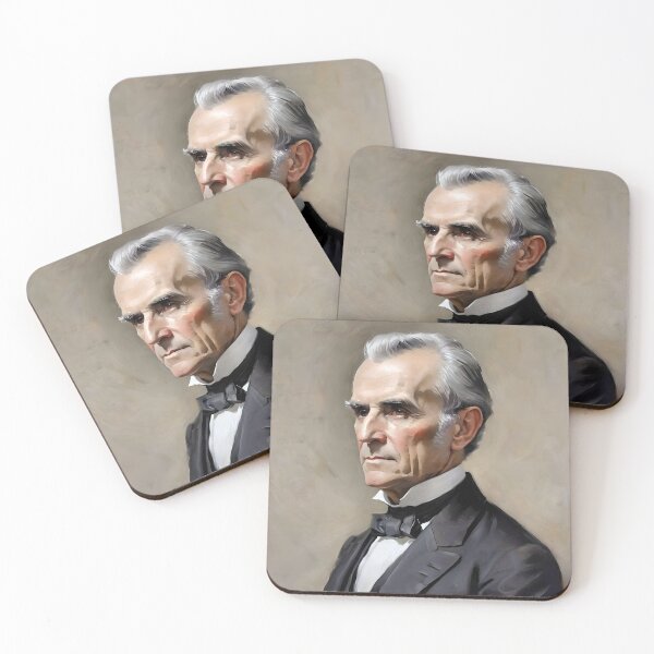 Item preview, Portrait Of James K. Polk- U.S. Presidents Series designed and sold by Oldetimemercan.