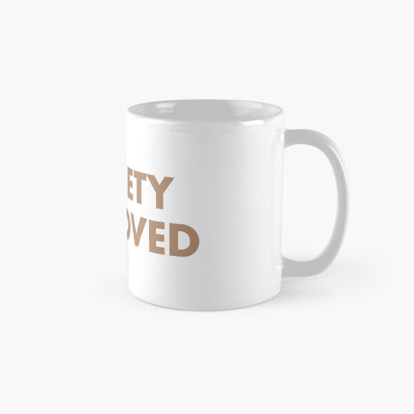 Item preview, funny mental health quote anxiety approved designed and sold by Aviartz01.