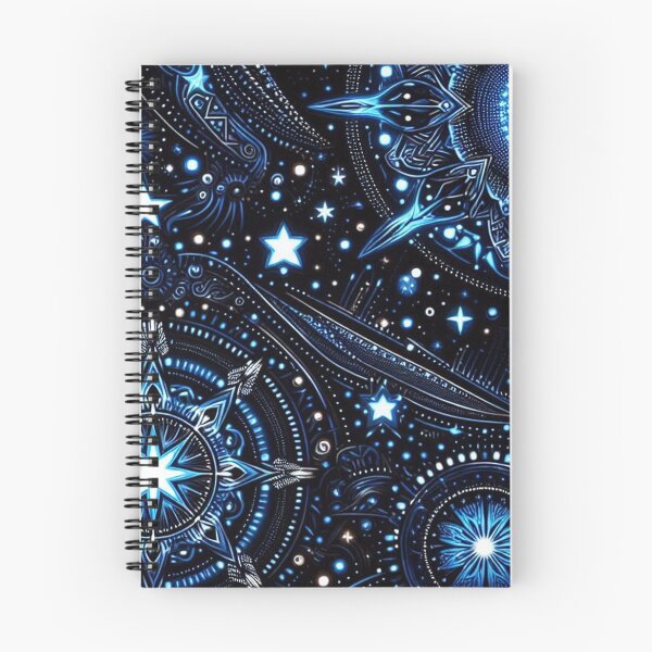 Item preview, Winter Starry Abstract Pattern designed and sold by Simplybe1.